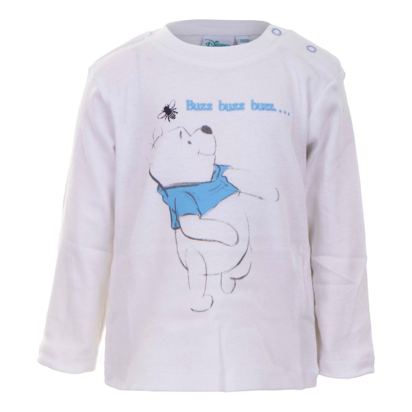 Winnie the Pooh Baby long Sleeves 2 pack - 68 cm - 74cm