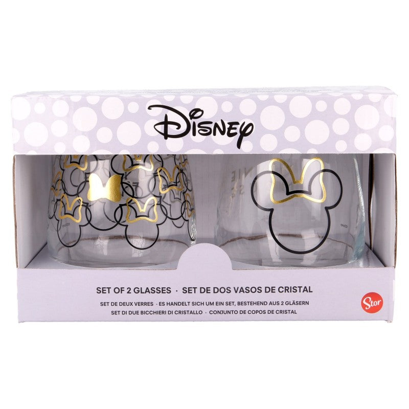 Minnie Mouse Set of 2 glasses