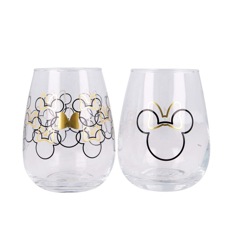 Minnie Mouse Set of 2 glasses