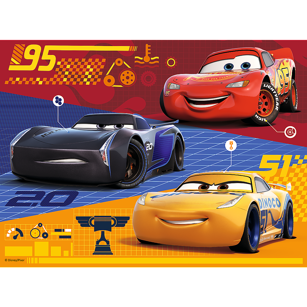 CARS puzzle - Before the Race 30pcs