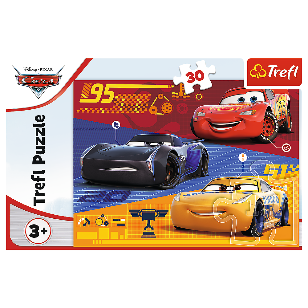 CARS puzzle - Before the Race 30pcs