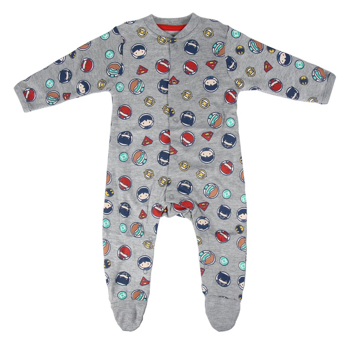 Superman baby sleepsuit Newborn Justice League - 1 month