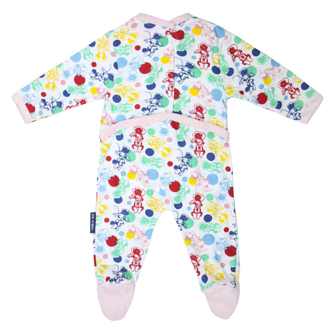 Minnie Mouse Baby Sleepsuits - 92cm