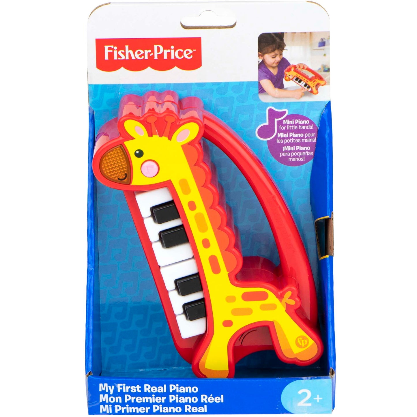 Fisher-Price Toy My First Piano Giraffe