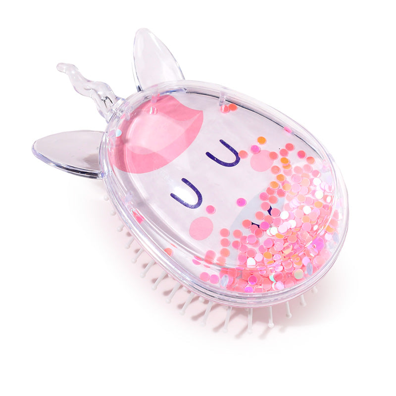 Unicorn Magic Shaped Glitter Hair Brush