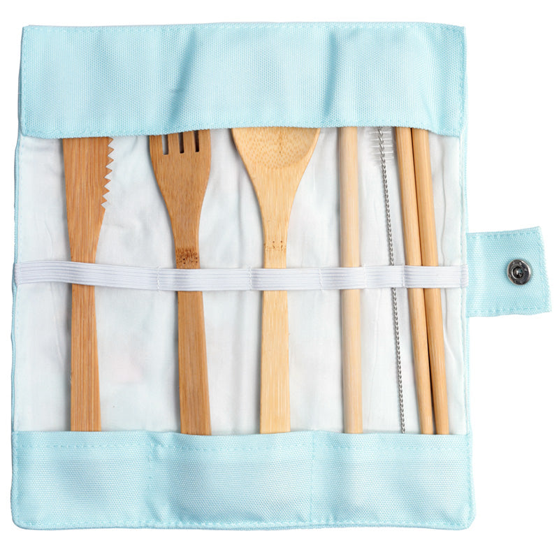 Pusheen the Cat Foodie 100% Natural Bamboo Cutlery 6 Piece Set