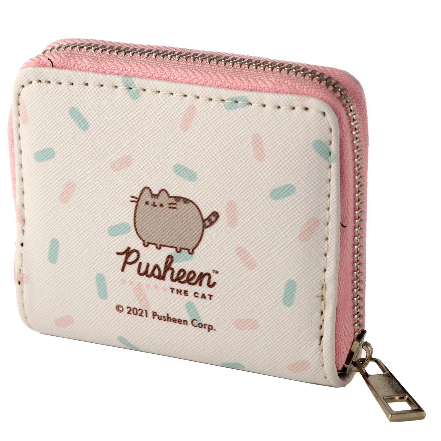 Pusheen Foodie Cat Zip Around Small Wallet Purse