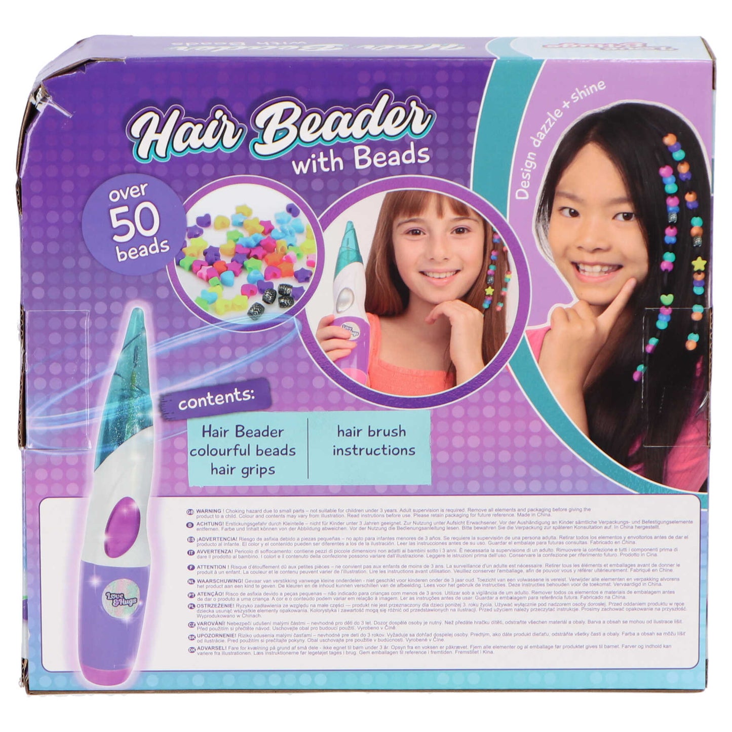 Love & Hugs Hair Bead set