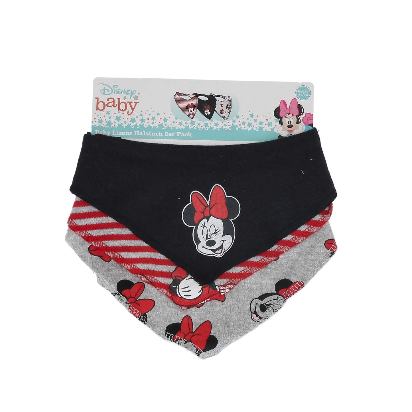 Disney baby bibs pack of 3 - Girls 86cm - 92cm