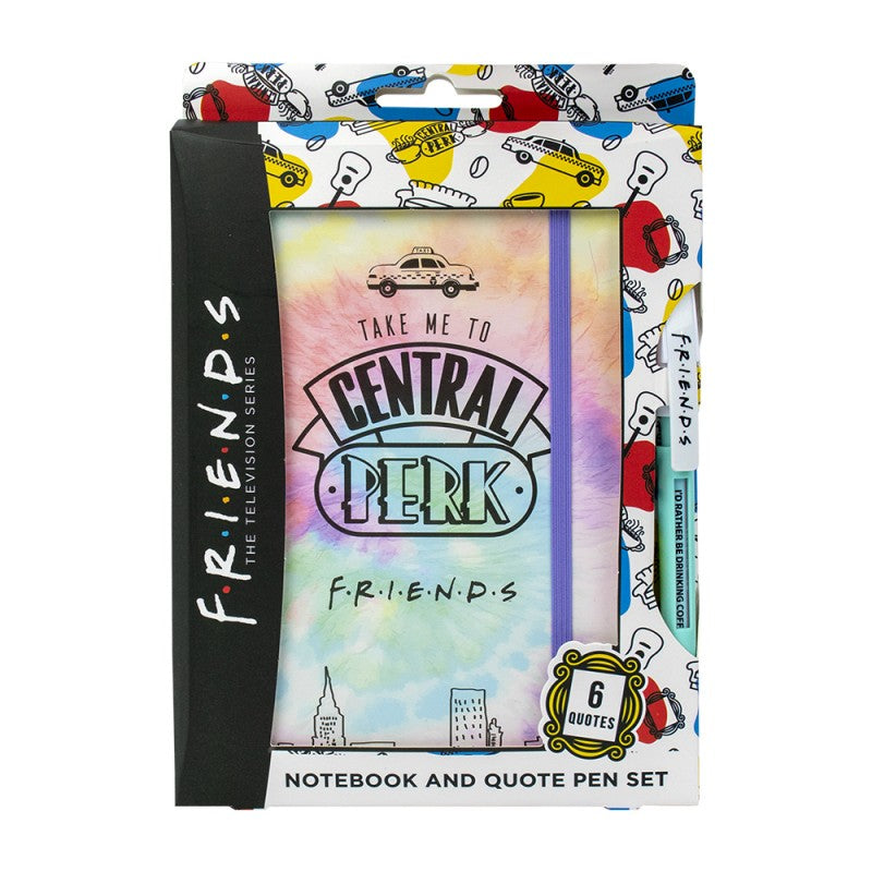 FRIENDS PASTEL NOTEBOOK and PEN SET for FRIENDS FANS