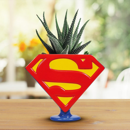 VASE SUPERMAN Logo for SUPERMAN Fans